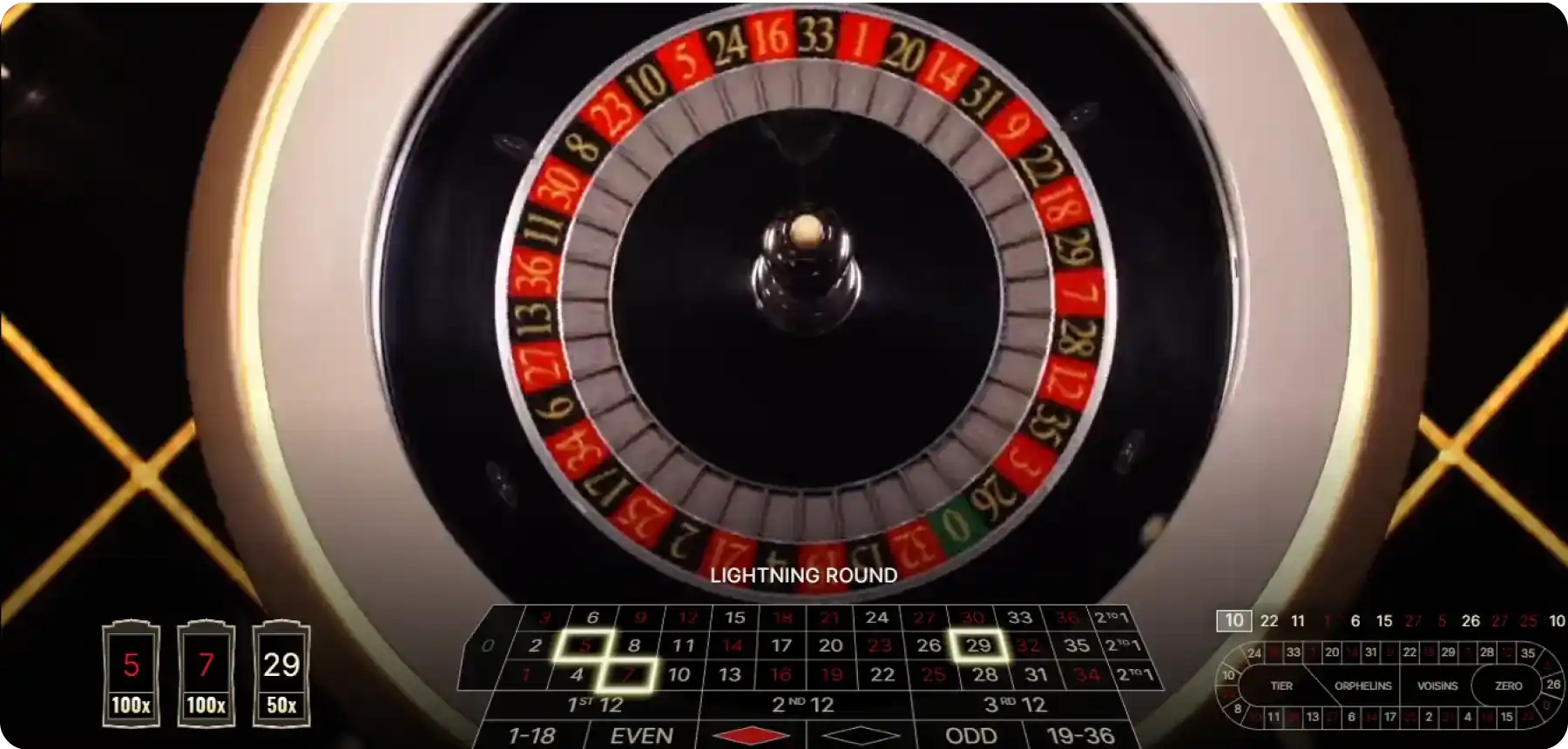 Lightning Roulette screenshot